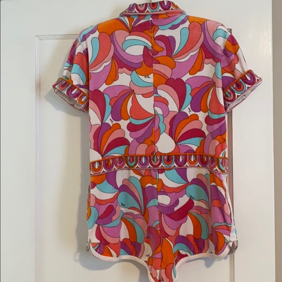 Emilio Pucci Zip Romper. Size 6 - Picture 4 of 11
